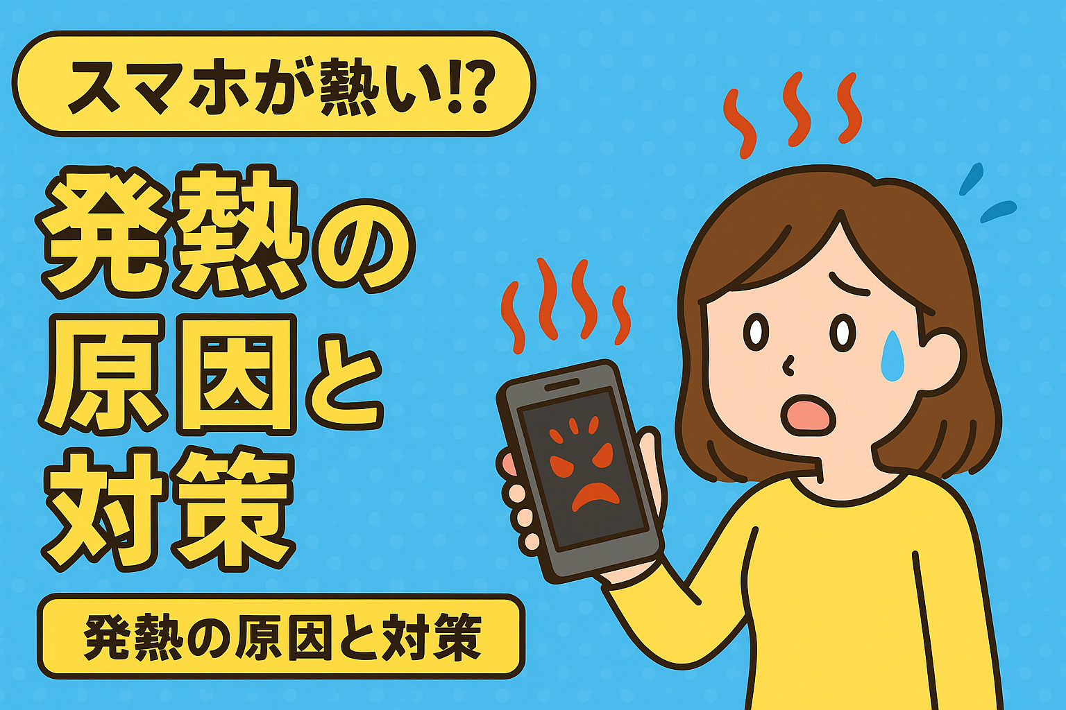 【第11回】スマホが熱い!? 発熱の原因と対策【戸塚モディ店】